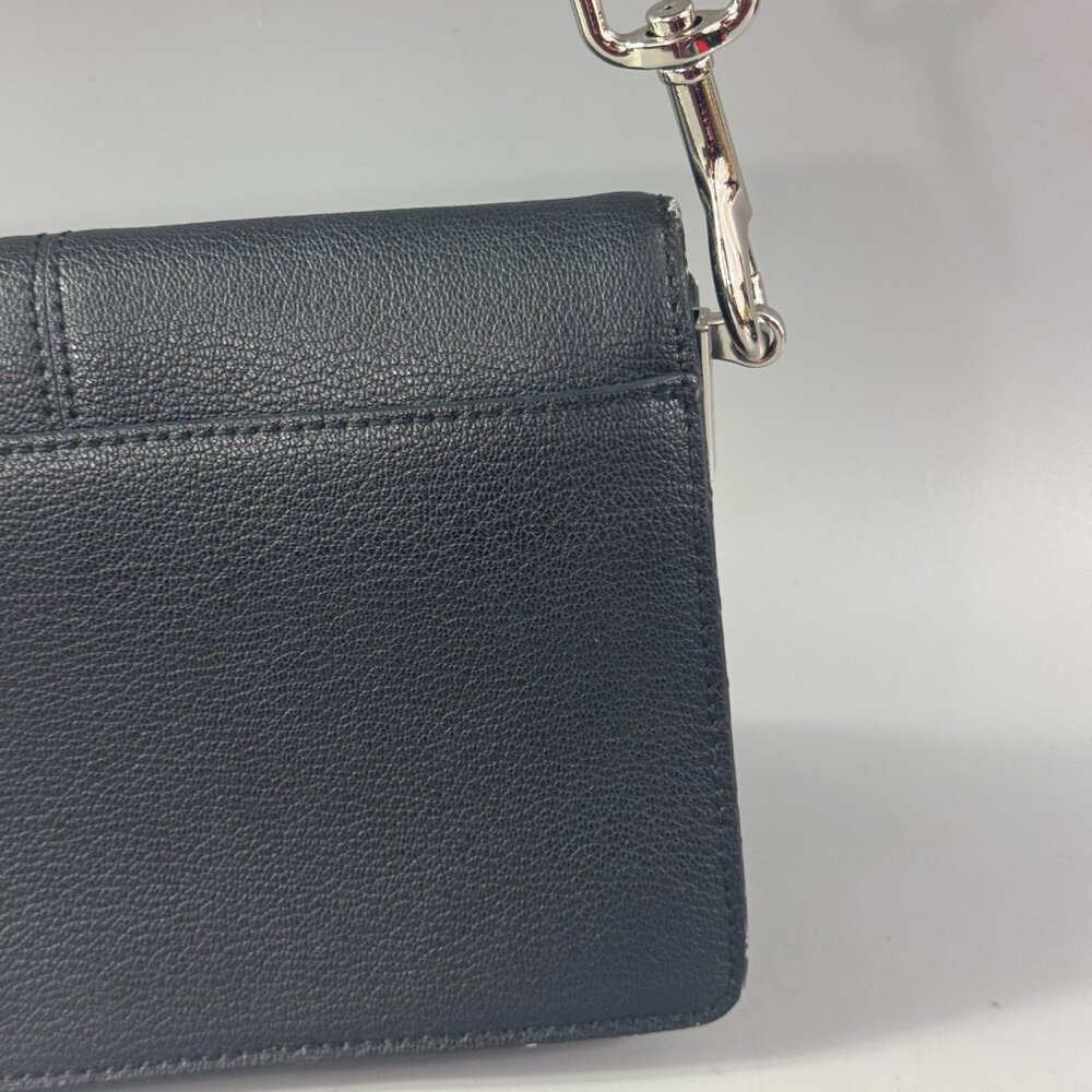 Zadig & Voltaire Black Leather Crossbody Bag - Picture 9 of 16